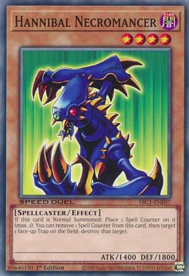 Hannibal Necromancer Speed Duel: Streets of Battle City Yu-Gi-Oh! card