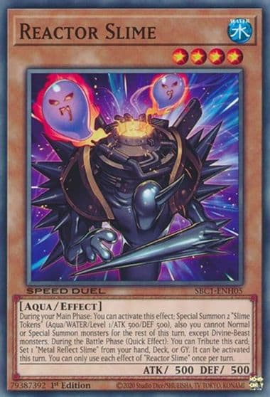 Reactor Slime Speed Duel: Streets of Battle City Yu-Gi-Oh! card