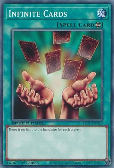 Infinite Cards Speed Duel: Streets of Battle City Yu-Gi-Oh! card