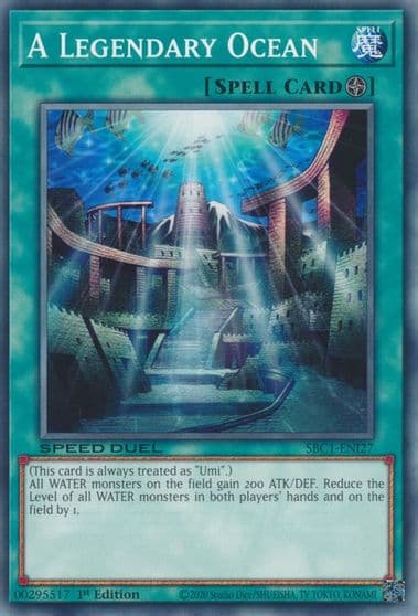 A Legendary Ocean Speed Duel: Streets of Battle City Yu-Gi-Oh! card
