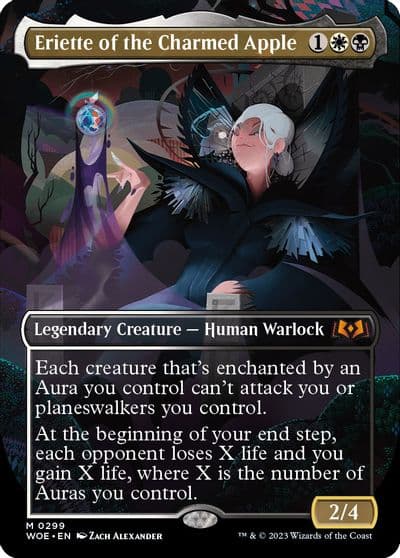 Eriette of the Charmed Apple Borderless Wilds of Eldraine Magic card
