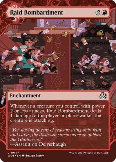 Raid Bombardment Wilds of Eldraine: Enchanting Tales Magic card