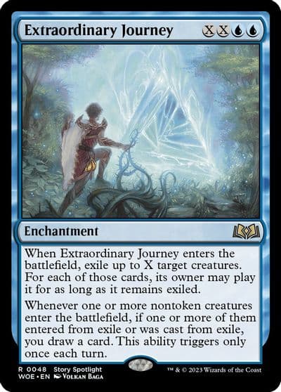 Extraordinary Journey Wilds of Eldraine Magic card