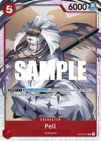 Pell Kingdoms of Intrigue One Piece card