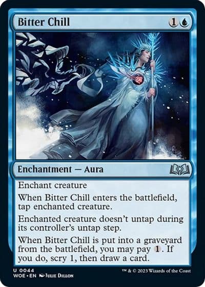 Bitter Chill Wilds of Eldraine Magic card