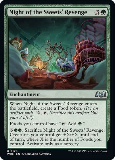Night of the Sweets Revenge Wilds of Eldraine Magic card