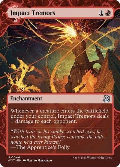 Impact Tremors Wilds of Eldraine: Enchanting Tales Magic card