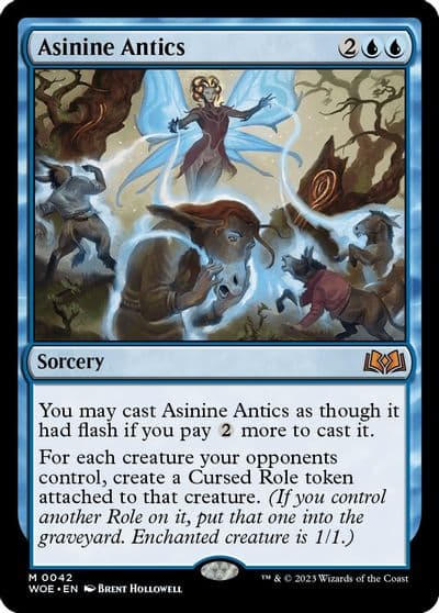 Asinine Antics Wilds of Eldraine Magic card