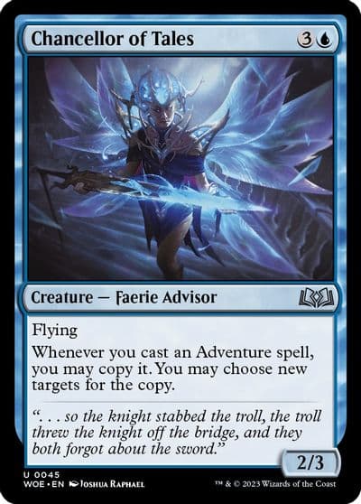 Chancellor of Tales Wilds of Eldraine Magic card