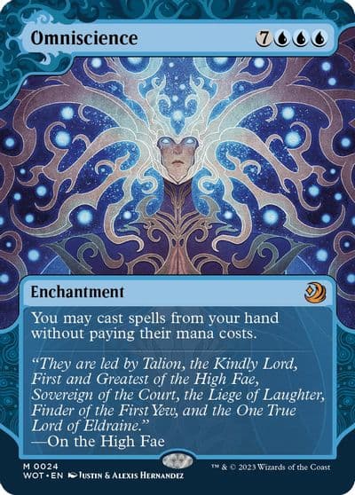 Omniscience Wilds of Eldraine: Enchanting Tales Magic card