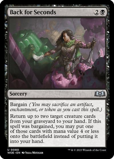 Back for Seconds Wilds of Eldraine Magic card