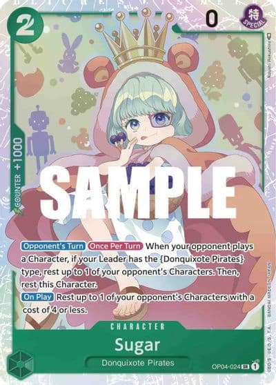 Sugar Kingdoms of Intrigue One Piece card