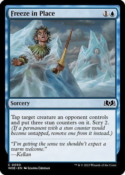 Freeze in Place Wilds of Eldraine Magic card