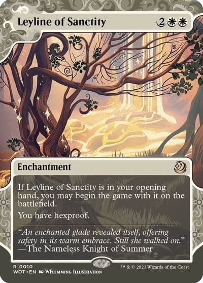 Leyline of Sanctity Wilds of Eldraine: Enchanting Tales Magic card