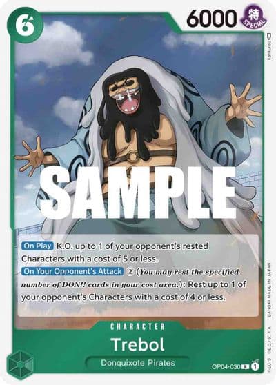 Trebol Kingdoms of Intrigue One Piece card