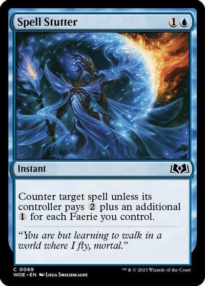 Spell Stutter Wilds of Eldraine Magic card