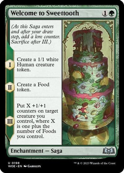 Welcome to Sweettooth Wilds of Eldraine Magic card