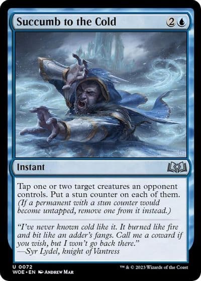 Succumb to the Cold Wilds of Eldraine Magic card