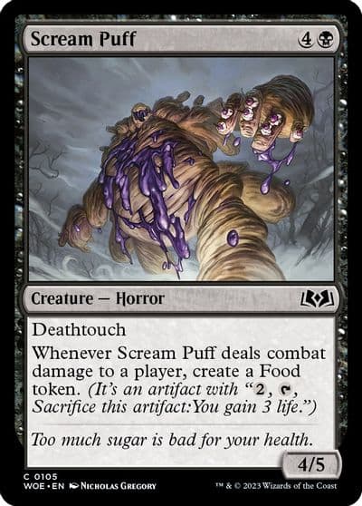 Scream Puff Wilds of Eldraine Magic card