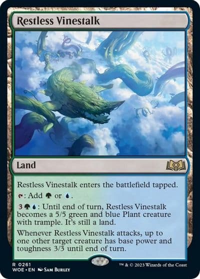 Restless Vinestalk Wilds of Eldraine Magic card