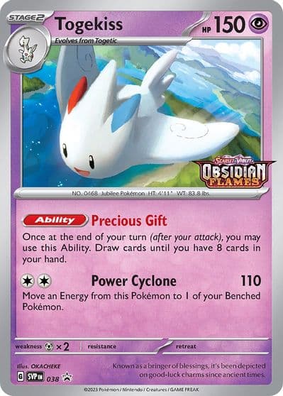Togekiss - 038 (Prerelease) SV: Scarlet & Violet Promo Cards Pokemon card