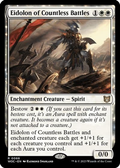 Eidolon of Countless Battles Commander: Wilds of Eldraine Magic card