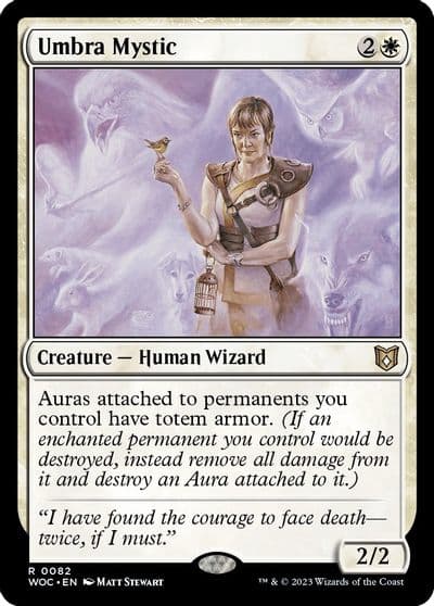 Umbra Mystic Commander: Wilds of Eldraine Magic card