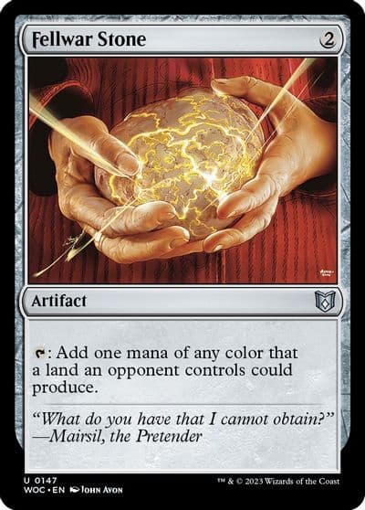 Fellwar Stone Commander: Wilds of Eldraine Magic card