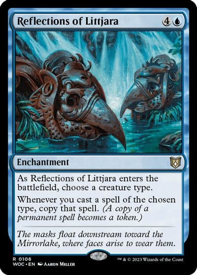Reflections of Littjara Commander: Wilds of Eldraine Magic card
