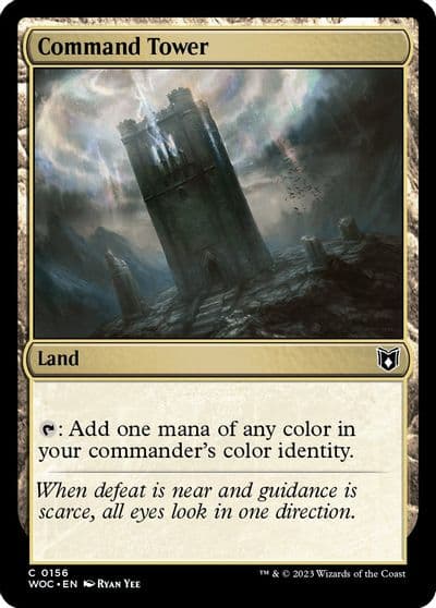 Command Tower Commander: Wilds of Eldraine Magic card