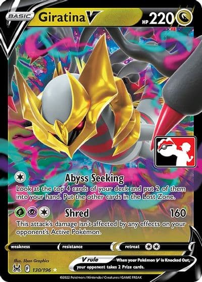 Giratina V Prize Pack Series Cards Pokemon card