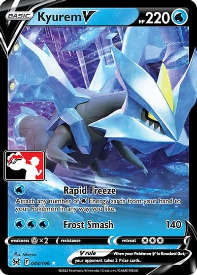 Kyurem V Prize Pack Series Cards Pokemon card