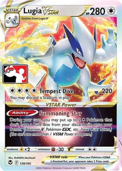Lugia VSTAR Prize Pack Series Cards Pokemon card