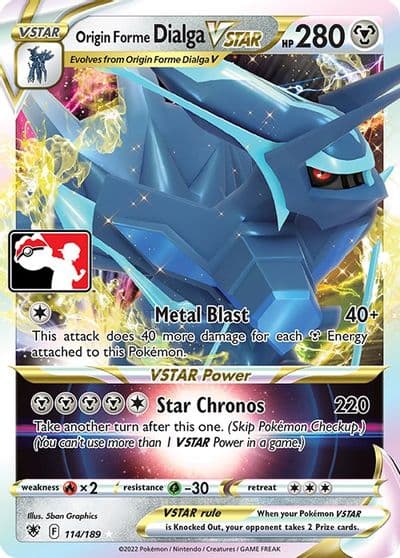 Origin Forme Dialga VSTAR Prize Pack Series Cards Pokemon card