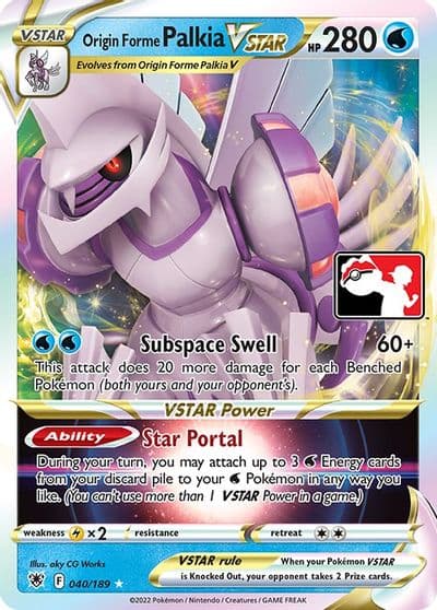 Origin Forme Palkia VSTAR Prize Pack Series Cards Pokemon card