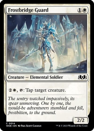Frostbridge Guard Wilds of Eldraine Magic card