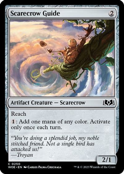 Scarecrow Guide Wilds of Eldraine Magic card