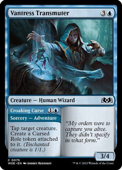 Vantress Transmuter Wilds of Eldraine Magic card