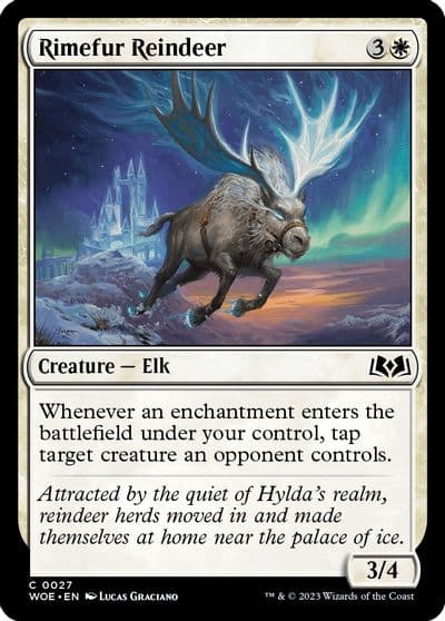 Rimefur Reindeer Wilds of Eldraine Magic card