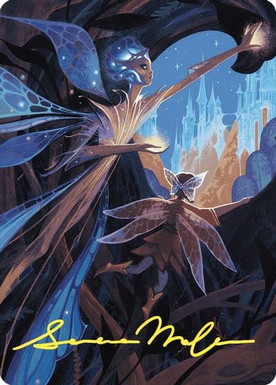 Kindred Discovery Art Card Gold Stamped Signature Art Series: Wilds of Eldraine Magic card