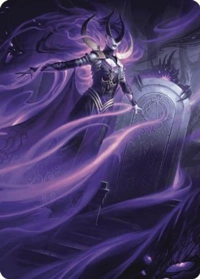 Ashiok Wicked Manipulator Art Card 10 81 Art Series: Wilds of Eldraine Magic card