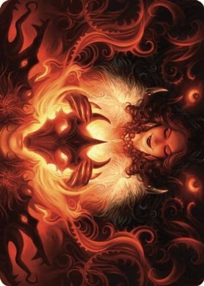 Witchs Mark Art Card Art Series: Wilds of Eldraine Magic card