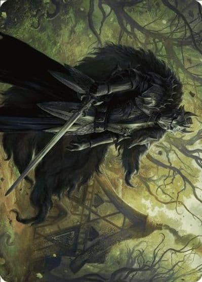Agathas Champion Art Card Art Series: Wilds of Eldraine Magic card