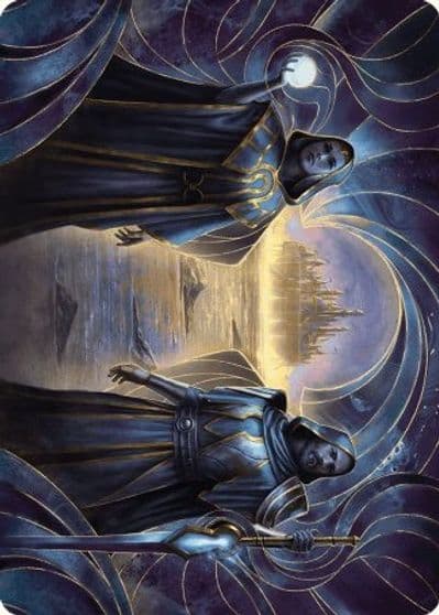 Court of Vantress Art Card Art Series: Wilds of Eldraine Magic card