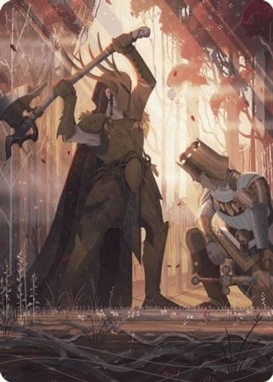 Karmic Justice Art Card Art Series: Wilds of Eldraine Magic card
