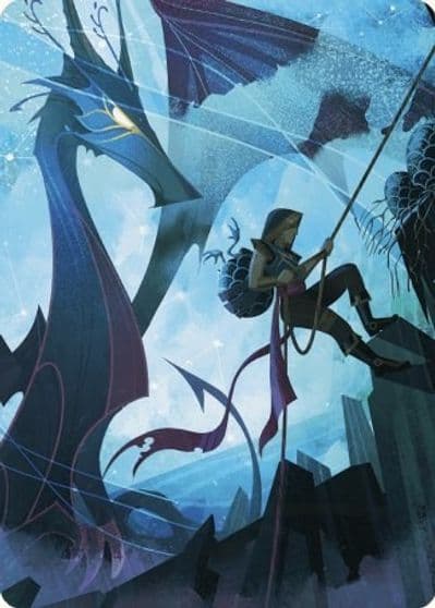 Hatching Plans Art Card Art Series: Wilds of Eldraine Magic card