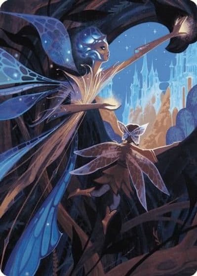 Kindred Discovery Art Card Art Series: Wilds of Eldraine Magic card