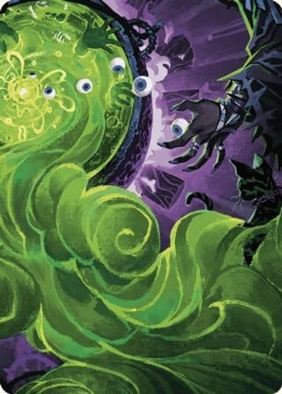 Waste Not Art Card Art Series: Wilds of Eldraine Magic card