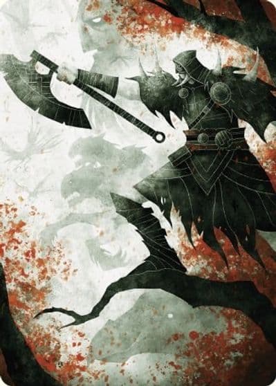Garruks Uprising Art Card Art Series: Wilds of Eldraine Magic card