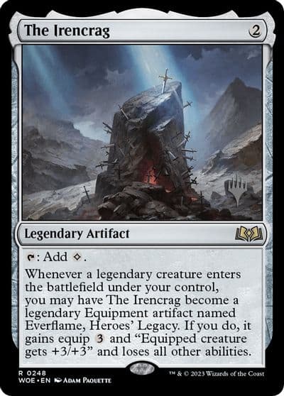 The Irencrag Promo Pack: Wilds of Eldraine Magic card